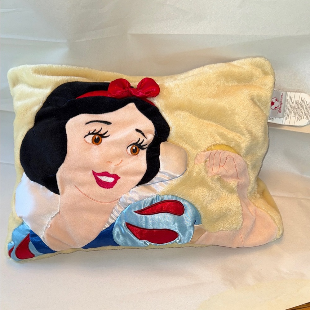 Vintage Disney Cream Plush Pillow/ no blue bird